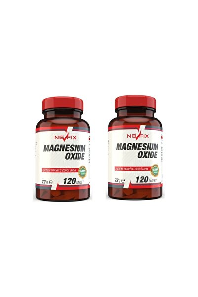 Nevfix Magnesium Oxide Magnesium 250 Mg 120 Tablets X 2 Boxes