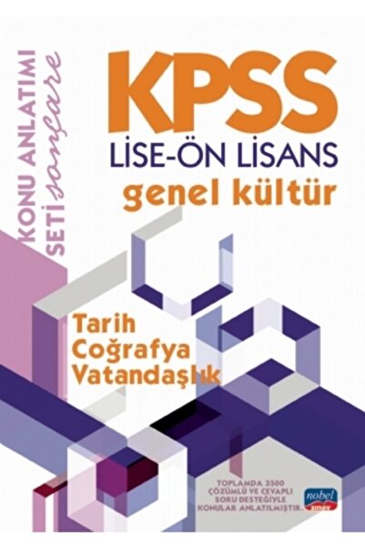 Genel Markalar Kpss Lise - Ön Lisans Genel Kültür Konu Anlatımı / Tarih - Coğ...