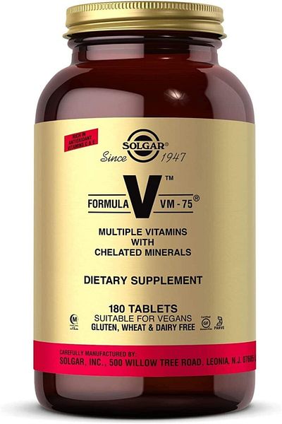 Solgar Vm 75 - 60 Tablets Multivitamin