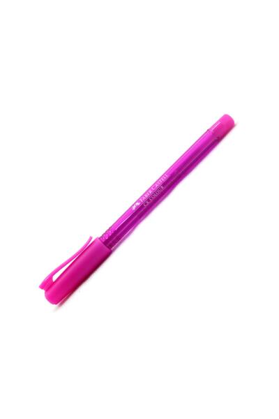 Faber Castell Pembe Renkli 1.00 Mm Tükenmez Kalem