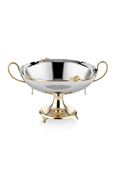 LAMEDORE Fame Tasarım, Black Pearl Serısı Kus Desenlı Kulplu Kase