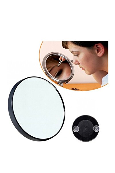 Yetkin Home Göz Makyajı Için Büyüteçli Bayan Makyaj Aynası Vantuzlu Dolap Kap...