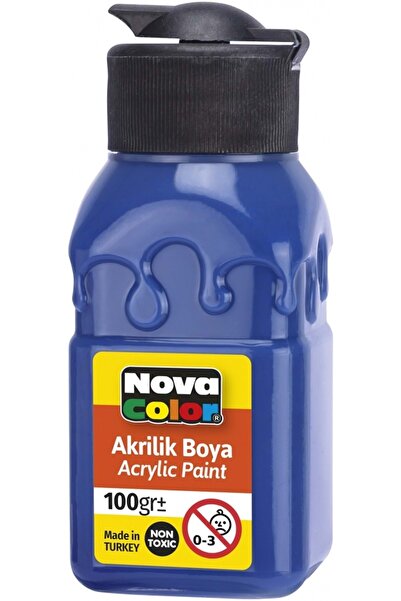 Nova Color Mahi Max Akrilik Boya 100 Gr Lacivert