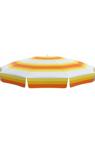 Begin Power Plaj Şemsiyesi 2 Metre Gölgelik Şemsiye Plaj Balkon Bahçe Teras Ş...