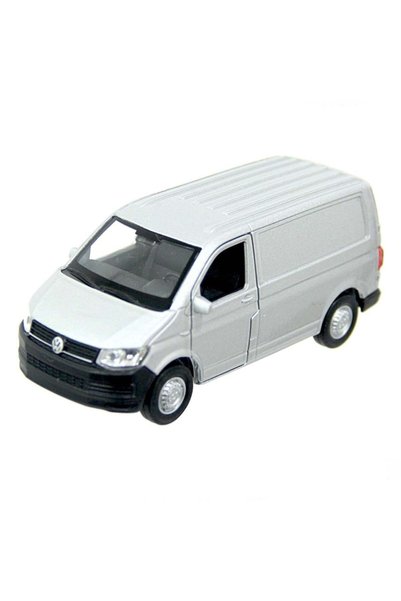 Sunman Sesi Grup - Welly 1:38 Volkswagen Transporter T6 Van Çek Bırak Minibüs