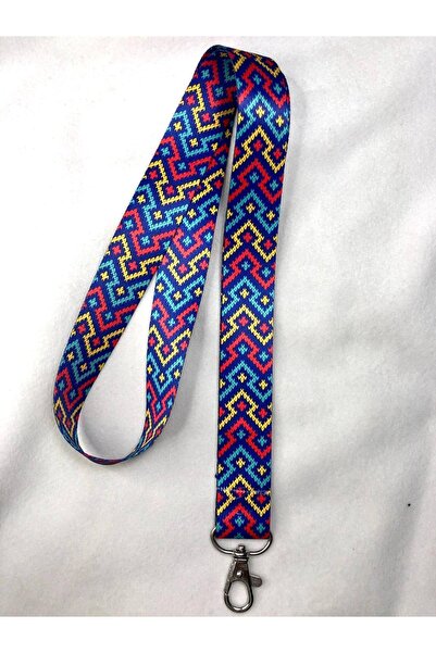 Hediyebum Curea de gât cu model de covor colorat