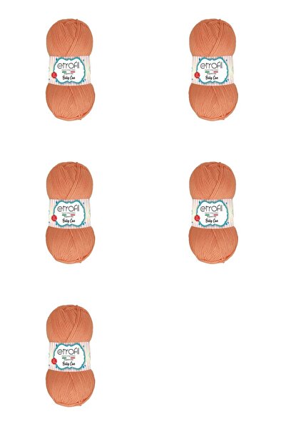 Etrofil 5 Li Paket Baby Can 80023 Antipilling Örgü Ipi