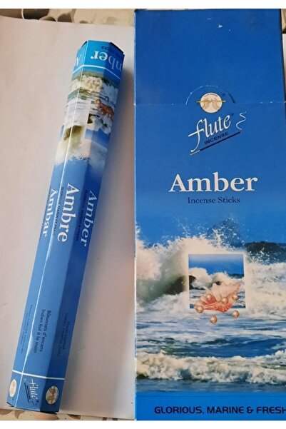 Tütsü Amber Kokulu 1 Paket 20 Çubuk Tütsü