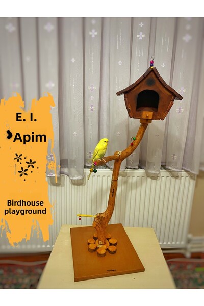 Ciko Kafes House Model Playground for Birds