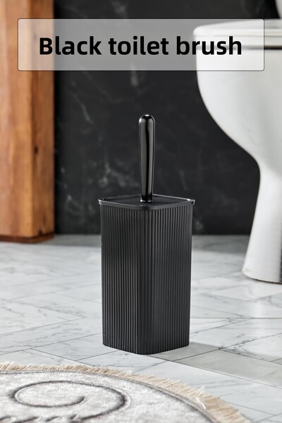 Depa Wc Brush & Toilet Brush Black 2 Pieces