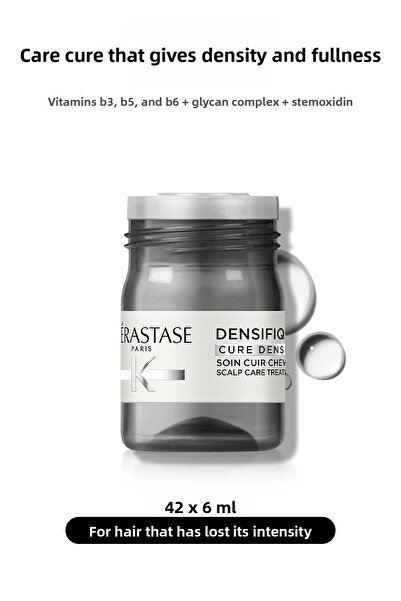 Kerastase Densifique Scalp Care Cure for Women to Increase Hair Density and Fullness 42*6m