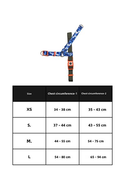 IG Design Easy Walk Anti-Pull and Easy-To-Wear Recycled Chest Harness