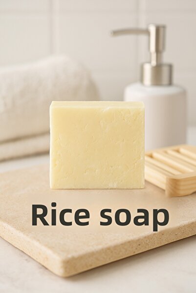 Newleaf 4 قطع صابون الأرز – صابون طبيعي لتبييض البشرة ومضاد للعيوب 110 جرام