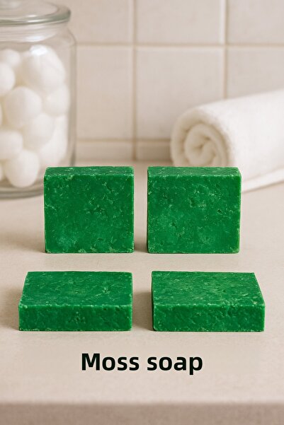 Newleaf 4 قطع صابون الأعشاب البحرية - صابون مستخلص الأعشاب البحرية لشد البشرة والسيلوليت 110 جرام