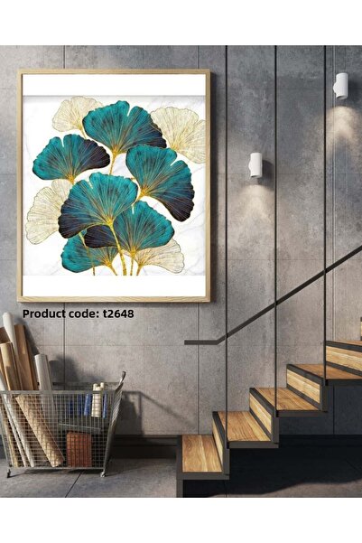 Dialands Mozaik Ginkgo Leaf 50X50Cm Dialands Diamond Mosaic Painting