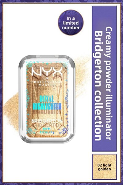 NYX Professional Makeup قلم تحديد من مجموعة بريدجرتون - 02 ذهبي فاتح