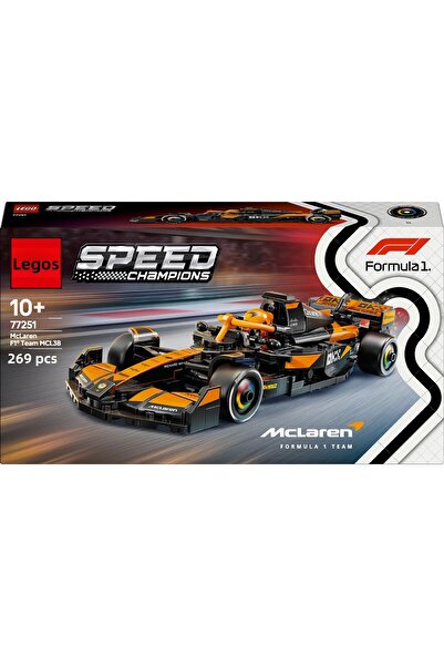 LEGO ® Speed ​​Champions - závodní vůz McLaren F1® Team MCL38 77251, 269 dílků