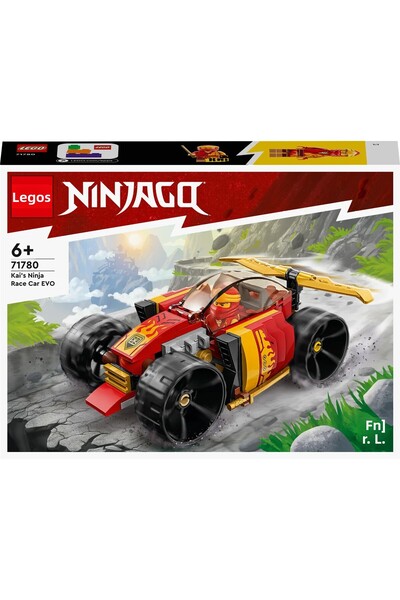 LEGO Set de construcție ® Ninjago® Kai's Ninja Racer Evo 71780 - pentru vârste de la 6 ani în sus (94 de piese)