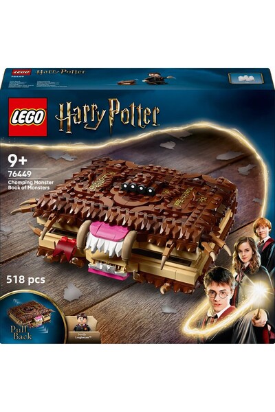 LEGO ®   Harry Potter ™   Biting Beast Book 76449 - Creative Toy Building Set for Children 9+ (518P)