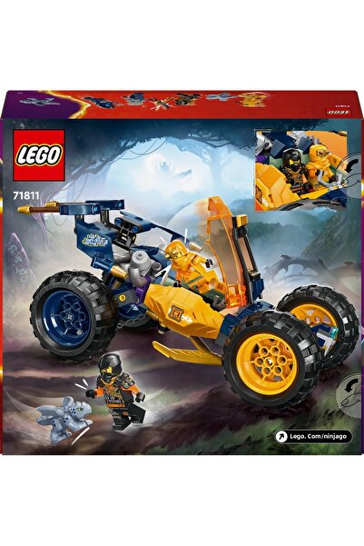 LEGO ® NINJAGO Arin’s Ninja Off-Road Buggy Car 71811 Building Set for 7+ Year Old Kids (267 Pieces)
