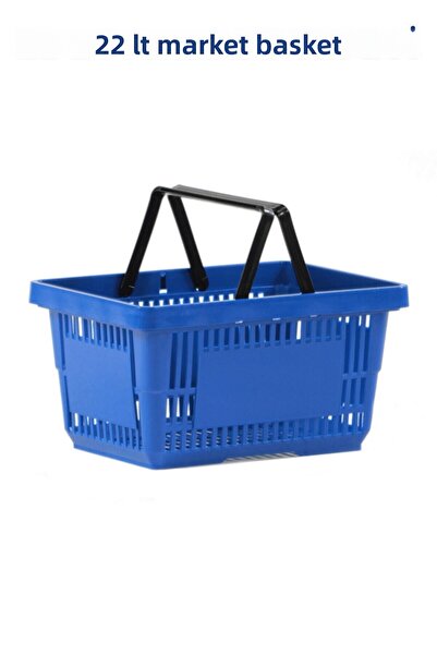 Manken İstanbul 22 Litri 2 Culori 2 Piese Cos de Marcat, Cos de Cumparaturi, Cos de Marcat cu Maner