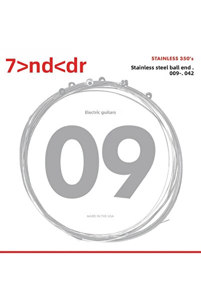 FENDER 350L Stainless Steel 350's Electric Guitar String (9-42) 0730350403