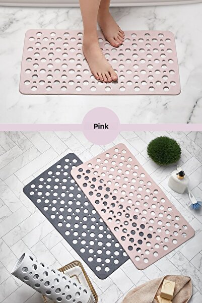 MAİN SHOP 2 Pieces Non-Slip Shower Cabin Bath and Shower Mat 33 X 66 cm M-141