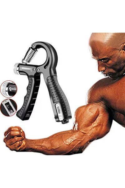 Milena Life زنبرك يدوي قابل للتعديل مع عداد 5-60 كجم |   أداة تمرين لتقوية عض...