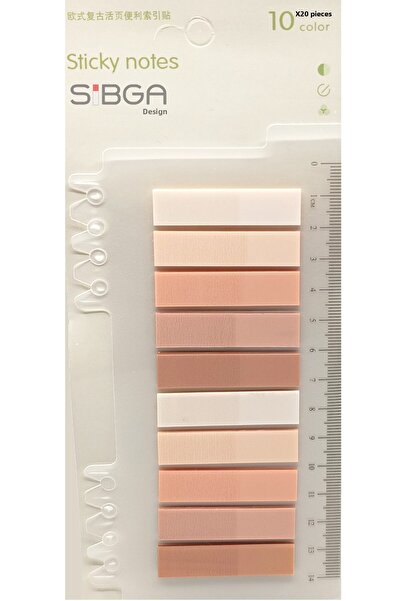 sibga tasarım ملصقات لاصقة شفافة ملونة من نوع Post-it. علامة كتاب، ملصق ملاحظات، ورق ملاحظات