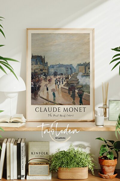 tablodea Tablou vintage Claude Monet, Poster înrămat vintage Claude Monet, Ta...