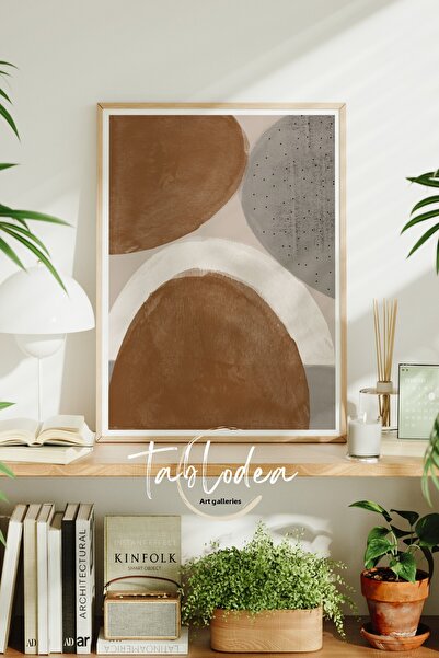 tablodea Pictură murală abstractă minimalistă boemă, tablou decorativ modern ...