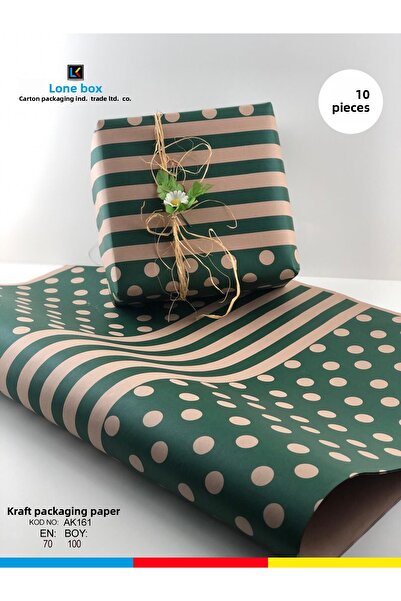 Feza Kutu Package Paper Kraft Paper Wrapping Paper Gift Paper New Year's Dowr...