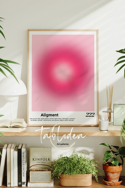 tablodea Pictură cu poster înrămat cu energie spirituală Aura Alignment, Pict...