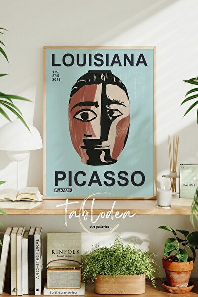 tablodea Tablou cu poster cu figura lui Picasso în stil boem, decor de perete...