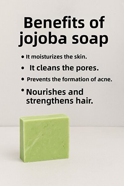 Newleaf Jojoba Soap – Skin Balancing & Natural Moisturizing Herbal Soap 110g