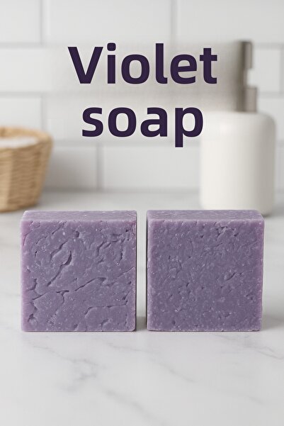 Newleaf Violet Soap – Fragrant & Skin Soothing Herbal Handmade Soap 110g