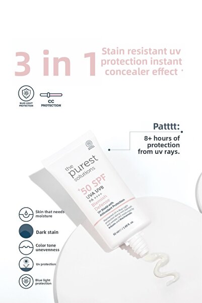The Purest Solutions Skin Care Set with Skin Tone Equalizer, Anti-Pore and Sun Protection Effects