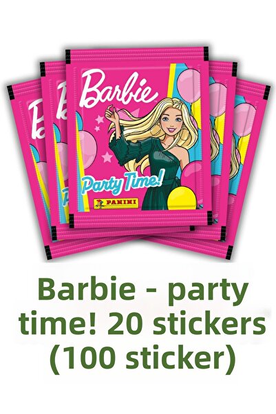 Next Plus BARBIE cu licență oficială - Timp de petrecere! Autocolant 20 pache...