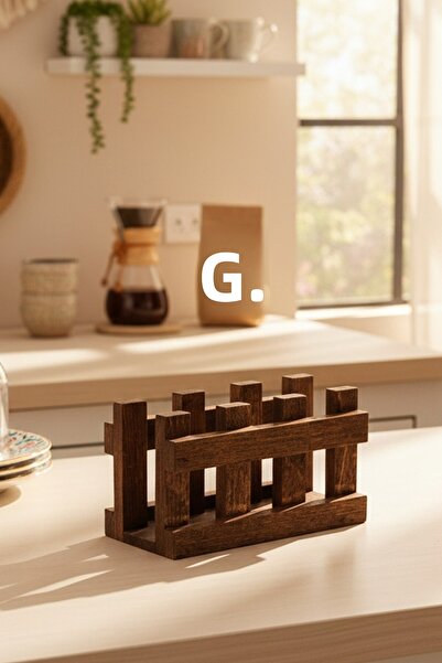 WEYNE Vendra - Wooden Tabletop Napkin Holder