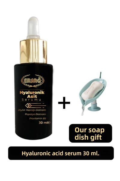 Ersağ Hyaluronic Acid Serum 30 ml - Our Soap Dispenser Gift 389-024