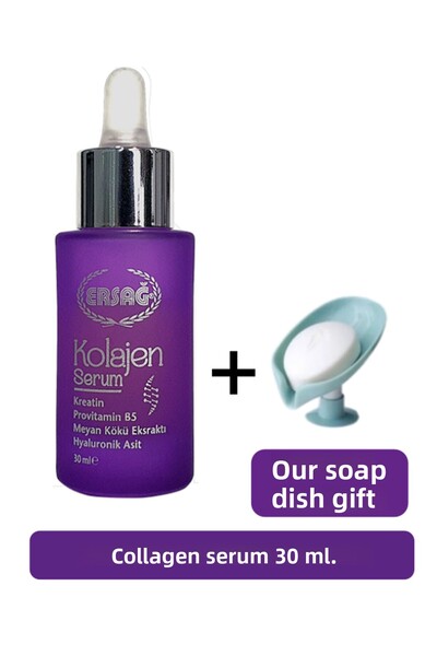 Ersağ Collagen Serum 30 ml - Our Soap Dispenser Gift 477-037