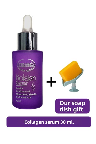 Ersağ Collagen Serum 30 ml - Our Soap Dispenser Gift 477-038