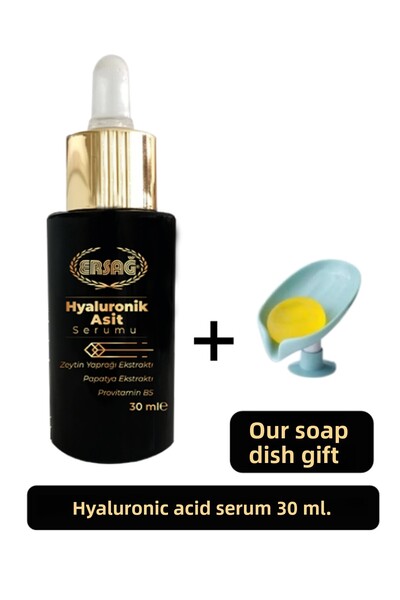 Ersağ Hyaluronic Acid Serum 30 ml - Our Soap Dispenser Gift 389-029