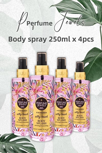 Eyüp Sabri Tuncer بخاخ الجسم بي جيه سيلكي تاتش 250 مل × 4 قطع