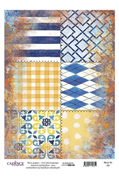 Cadence Brass Decoupage Paper Model No 812