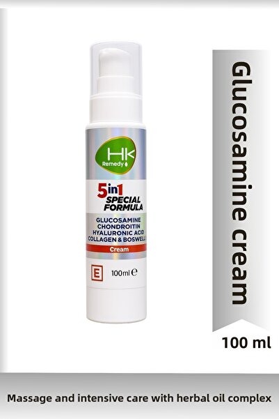 HK Remedy 100 مل GLUKOZAMIN CREAM 5 IN