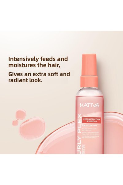 Kativa Curly Plex Curl Repair & Shine Oil 110 ml