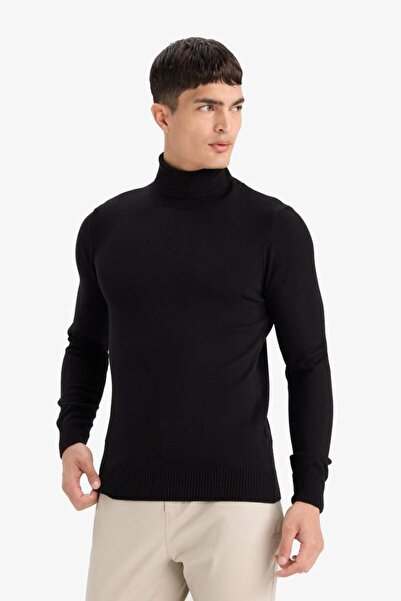 DeFacto Erkek Pullover R1124az Black