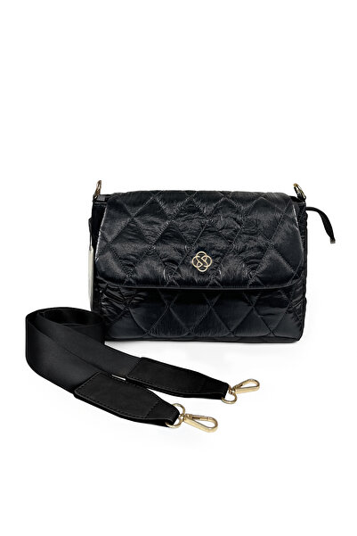 westbag Shebella Black Parachute Fabric Daily Crossbody and Shoulder Bag