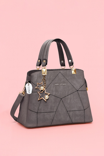 westbag Ženska siva leptir ručka i Torba za rame ruke sa Torba detaljima priv...